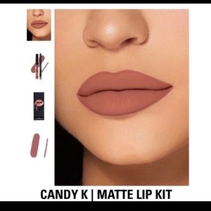 NEW Kylie Jenner liquid lip kit in Candy K